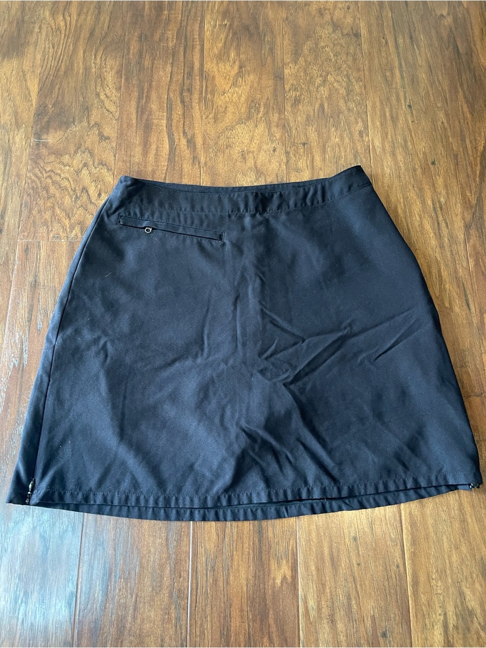 Patagonia Duway Athletic Outdoor Mini Skort Black Size 6 Built-In Shorts
